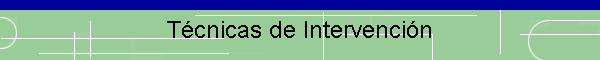 Tcnicas de Intervencin